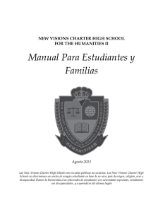 Manual Para Estudiantes y Familias