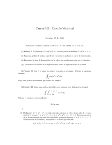 Parcial III – Cálculo Vectorial