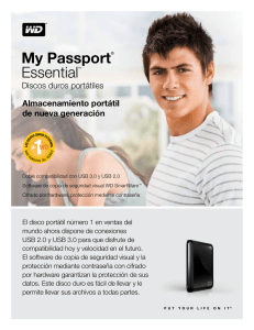 My Passport™ Essential™ Portable Hard Drives