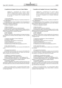 Adjudicació i formalització del contracte número 366/2015