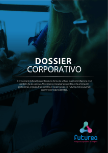 DOSSIER CORPORATIVO - Futurea | Orientación Profesional
