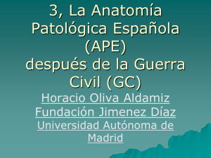 3, La Anatomía Patológica Española (APE) después de la Guerra