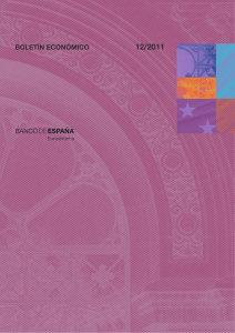 Boletín Económico. Diciembre 2011