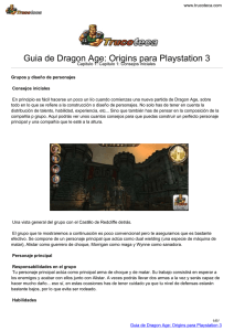 Guia de Dragon Age: Origins para Playstation 3