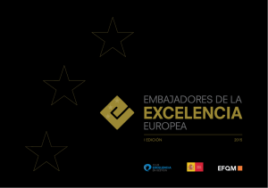 Libro Programa Embajadores de la Excelencia Europea 2015