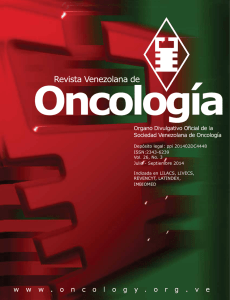RVO (3) - Sociedad Venezolana de Oncología