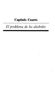 El problema de los alcoholes - Ministerio de Agricultura