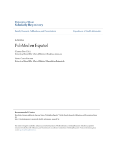 PubMed - Scholarly Repository