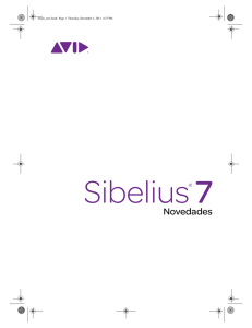 Sibelius 7 Novedades