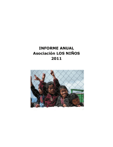 informe anual - Stichting Los Ninos