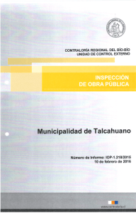 Municipal¡dad de Talcahuano - Contraloría General de la República