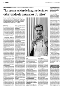 Entrevista Carlos González