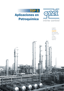optek TOP 5 Aplicaciones en Petroquímica - optek