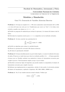 Guía 4 - FaMAF - Universidad Nacional de Córdoba
