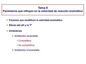 tema-9 inhibicion-enzimatica