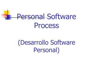 Calidad de Software - PSP