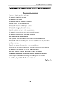 Módulo 1 de Inteligencia emocional