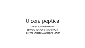 4. CLASE ULCERA PEPTICA
