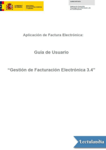 Guia de usuario Gestion de Facturacion Electronica 34 - Ministerio de Industria Energia y Turismo de Espana