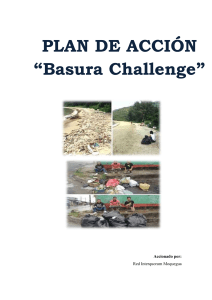 PLAN DE ACCION BASURA CHALLENGE