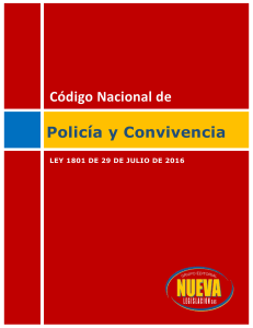 Codigo de Policia Colombia