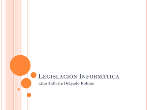 Legislación Informática