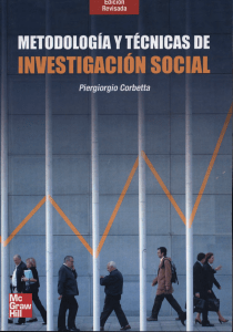D Corbetta Metodologia y Tecnicas de La Investigacion Social