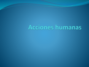 Acciones humanas