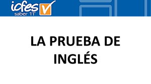 Pre Icfes - Inglés