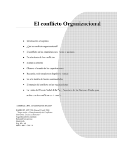 conflicto organizacional