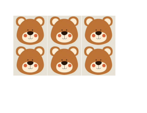 Teddy Bear Faces