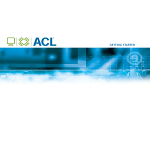 ACL9 Getting Started Guide PDF