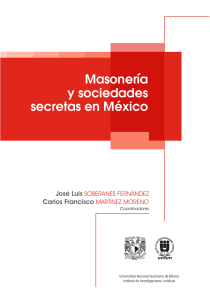 Soberanes; Martinez (coords.) - Masoneria y sociedades secretas en Mexico [2018]