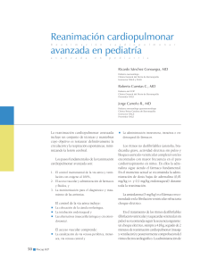 Reanimacion cardiopulmonar avanzada en Pediatria