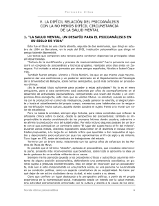 Ulloa - Novela clinica psicoanalitica. Cap.5 (la dificil relacion del psicoanalisis...)