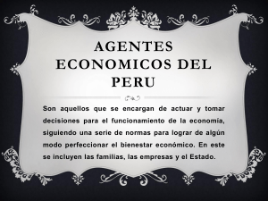 AGENTES ECONOMICOS DEL PERU tania