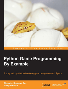 9781785281532-PYTHON GAME PROGRAMMING BY EXAMPLE