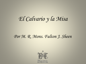 Fulton Sheen - El Calvario y la Misa - Libro PDF