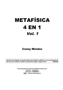 Mendez Connie - Metafisica