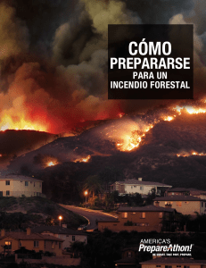 Americas PrepareAthon How To Prepare Guides WILDFIRE v10 Spanish