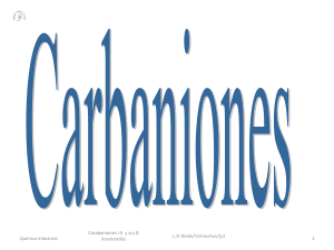 1.-Carbaniones