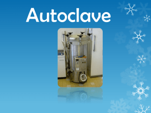 Autoclave 2014