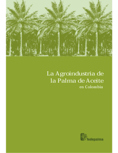 AGROINDUSTRIA DE PALMA DE ACEITE COLOMBIA