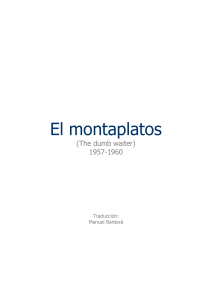 030 - El Montaplatos - Harold   Pinter (1)