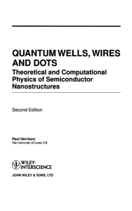 [Paul Harrison] Quantum wells, wires, and dots th(BookFi.org)