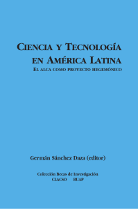 Ciencias y Tecnología en América Latina. El ALCA como proyecto hegemónico