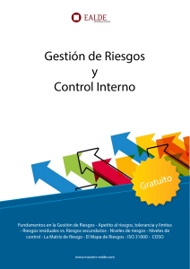 GESTION DE RIESGOS Y CONTROL INTERNO 