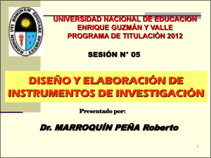 Sesion05-Diseno y elaboracion de instrumentos de investigacion