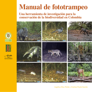 manual de foto-trampeo Colombia
