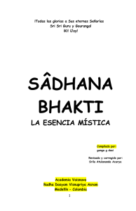 sadhana bhakti